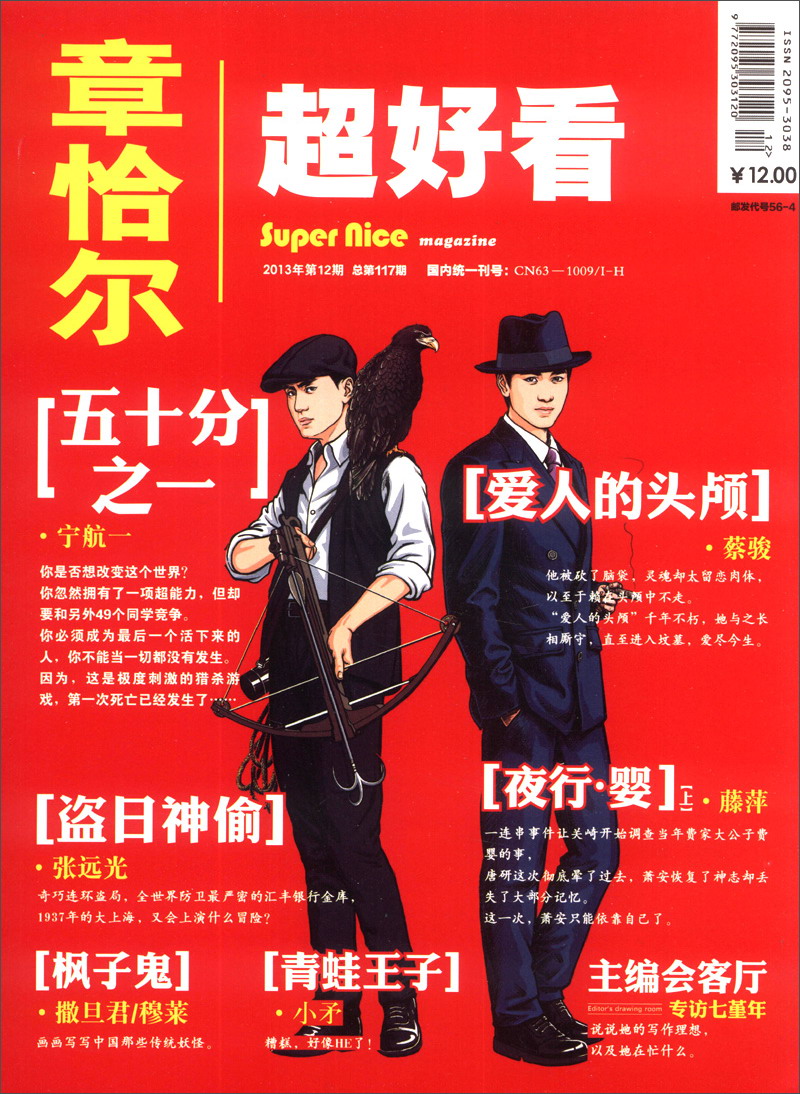 超好看（2013年第12期·总第117期）（附超声波1本）