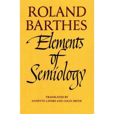 预订 Elements of Semiology