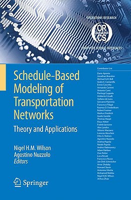 Schedule-Based Modeling of