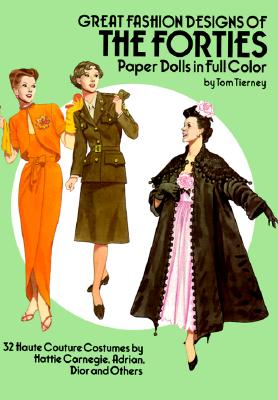 【预订】great fashion designs of the forties