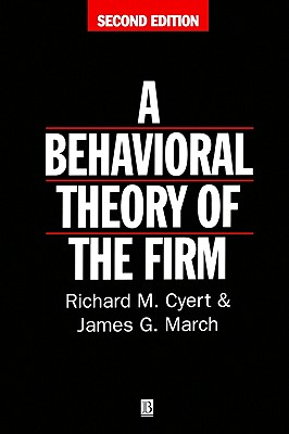 【预订】behavioral theory of the firm 2e
