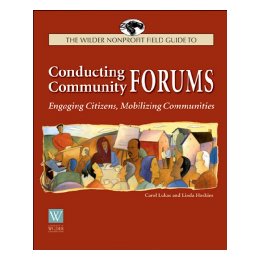 【预订】conducting community forums: engaging