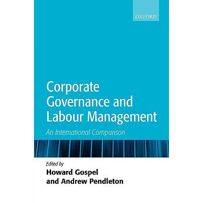 预订 corporate governance and labour management: .