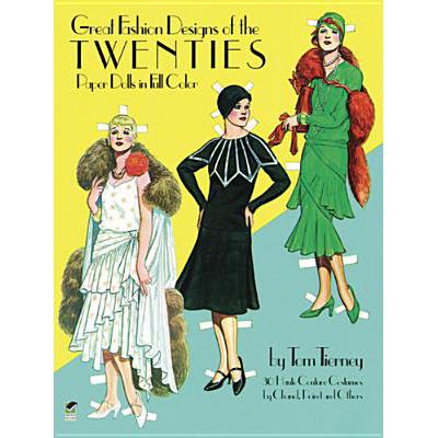 预订 Great Fashion Designs of the Twenties Paper ...