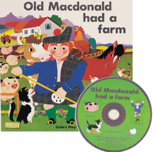 Old MacDonald Had a Farm, with CD (Classic Books with Holes) 老麦克唐纳的农场(附CD) 英文原版