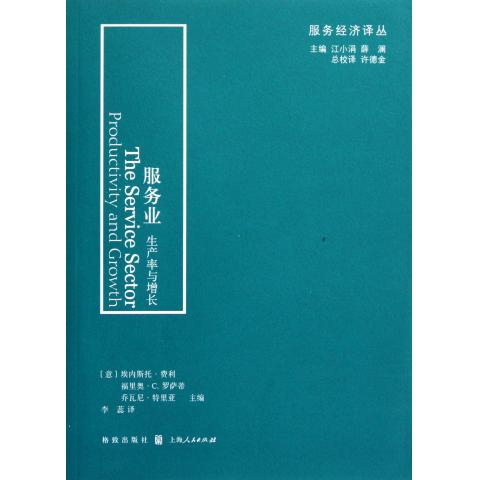 服务业(生产率与增长)/服务经济译丛