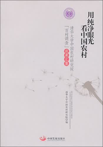 用纯净眼光看中国农村：清华大学中国农村研究院“百村调查”成果汇集