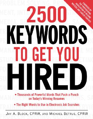 【预订】2500 keywords to get you hired