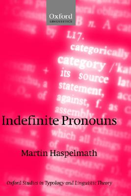 Indefinite Pronouns