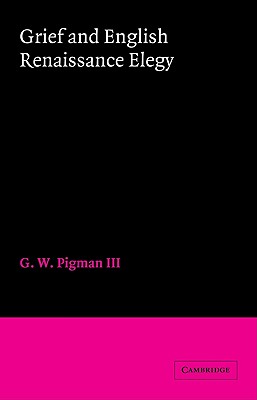 Grief and English Renaissanc
