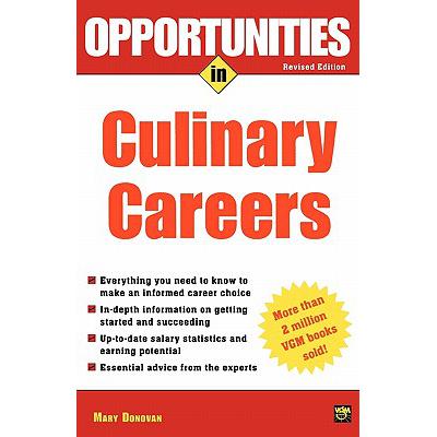 预订 Opportunities in Culinary Careers