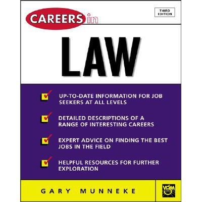 预订 Careers in Law