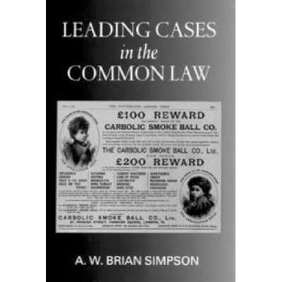 预订 Leading Cases in the Common Law