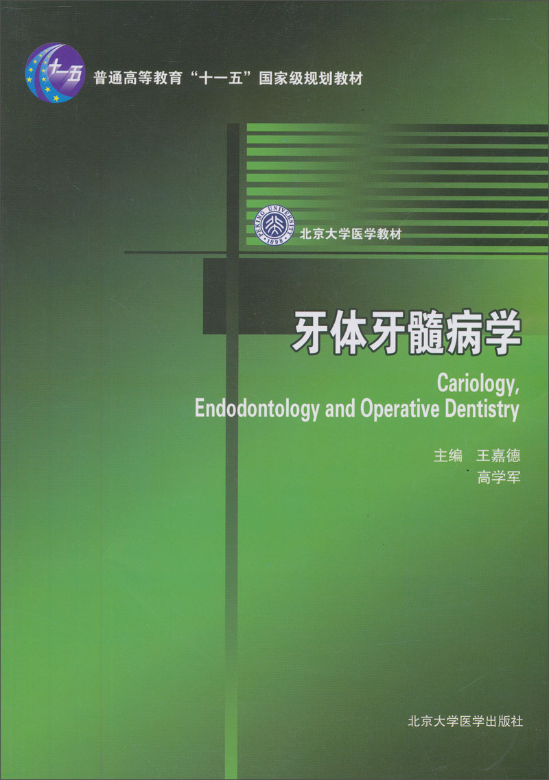 牙体牙髓病学/北京大学医学教材·普通高等教育“十一五”国家级规划教材