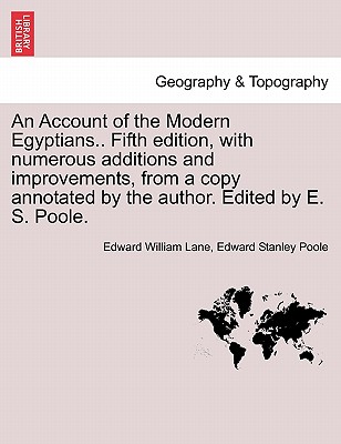 【预订】an  account of the modern egyptians.