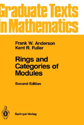 预订 环与模范畴 英文原版Rings and Categories of Modules Anderson