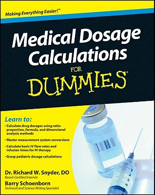Medical Dosage Calculations For