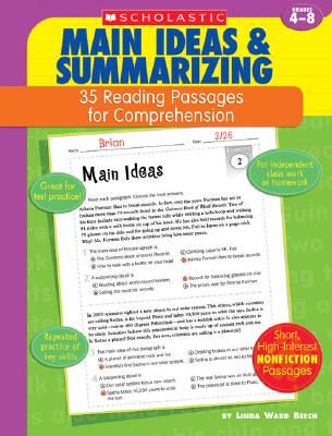 【预订】main ideas & summarizing: grades