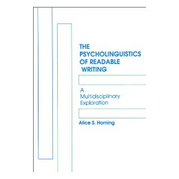 【预订】the psycholinguistics of readable