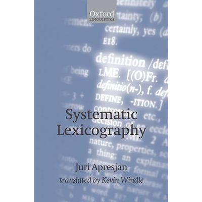 预订 Systematic Lexicography
