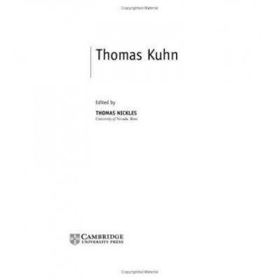 预订 Thomas Kuhn: - Thomas Kuhn