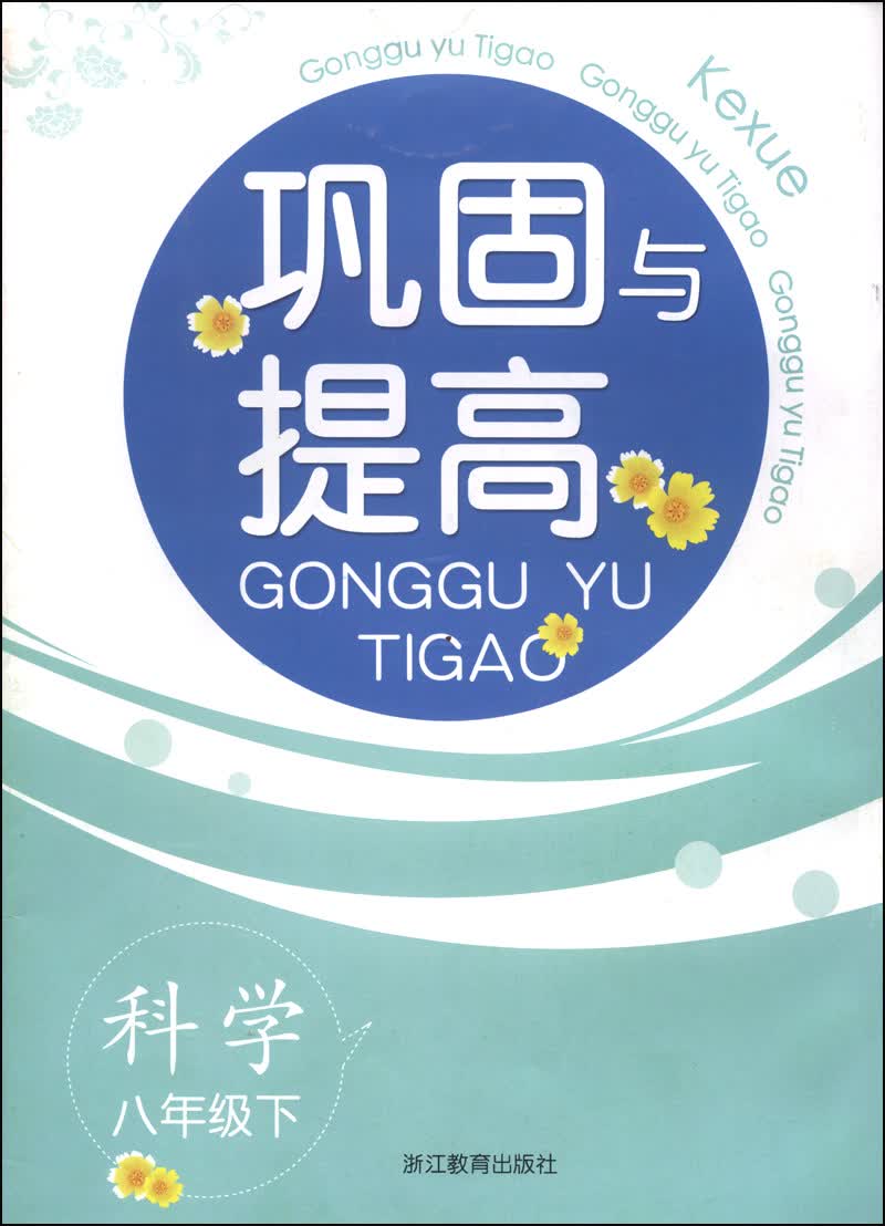 巩固与提高：科学（八年级下）封面