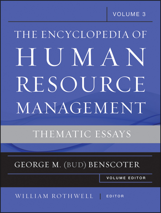 encyclopedia of human resource management: volume 3