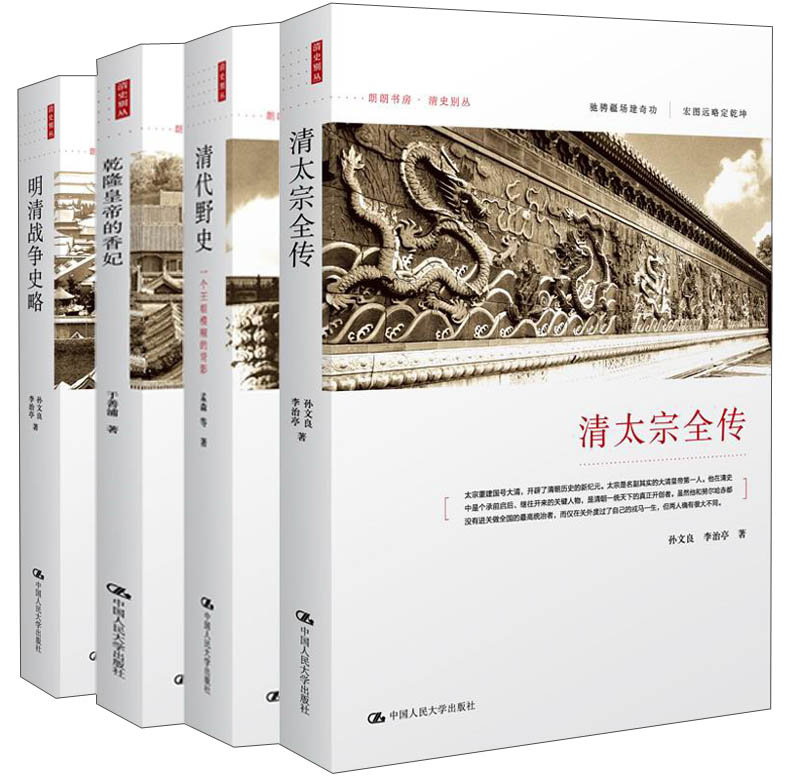 朗朗书房:清史别丛(套装共4册)