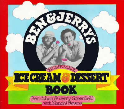 预订 Ben x26 Jerryx27s Homemade Ice Cream x26 Dessert Book 本杰瑞自制冰淇淋和甜点书