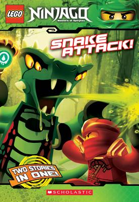 LEGO? Ninjago: Snake Attack!: Chapter Book #5乐高忍者章节书系列读本 进口故事书