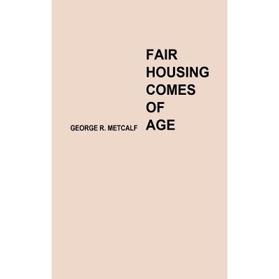 预订 Fair Housing Comes of Age