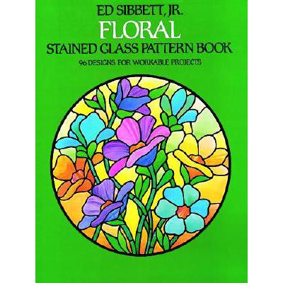 预订 Floral Stained Glass Pattern Book