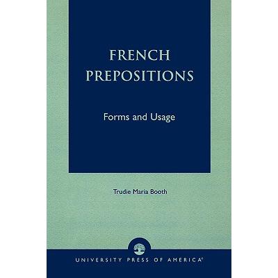 预订 French Prepositions: Forms and Usage