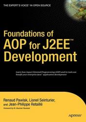 Foundations of AOP for J2EE