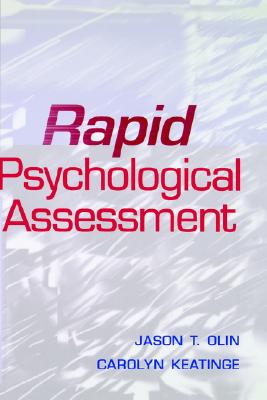 【预订】rapid psychological assessment