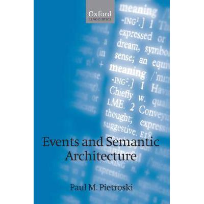 预订 Events and Semantic Architecture