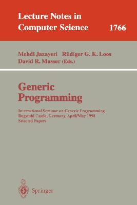 【预订】generic programming international