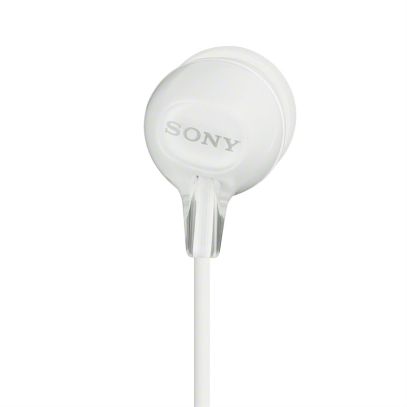 索尼（SONY） MDR-EX15LP 耳机入耳式有线手机通用电脑音乐耳塞? 白色