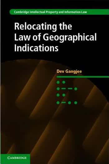 预订 Relocating the Law of Geographical Indicatio...