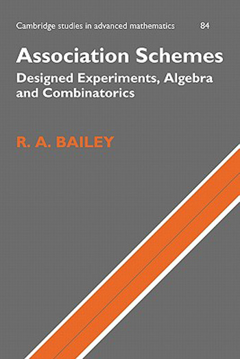 预订 Association Schemes: Designed Experiments, A...