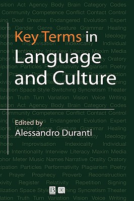 Key Terms In Language & Culture