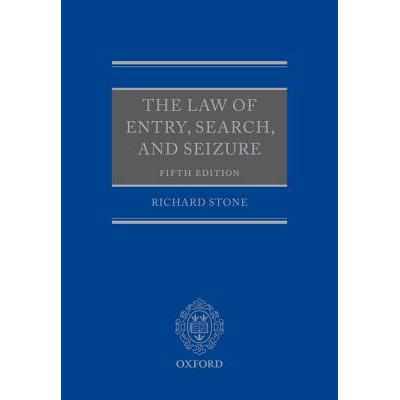预订 The Law of Entry, Search, and Seizure