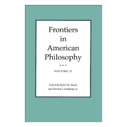 Frontiers in American Philosophy