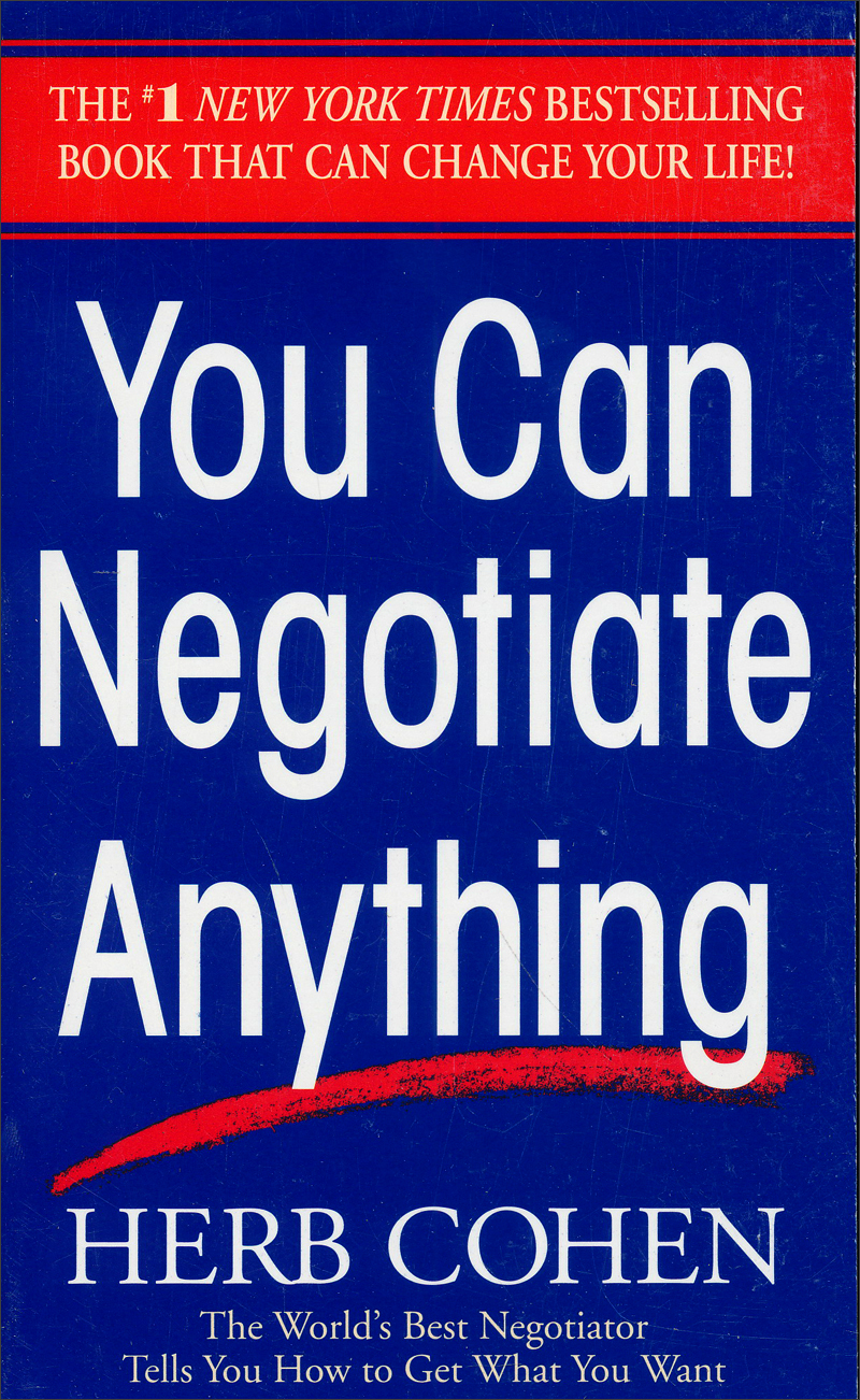 You Can Negotiate Anything 学会谈判 英文原版