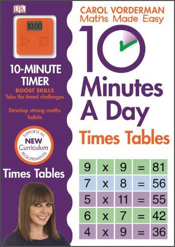10 Minutes A Day Times Tables 进口儿童绘本