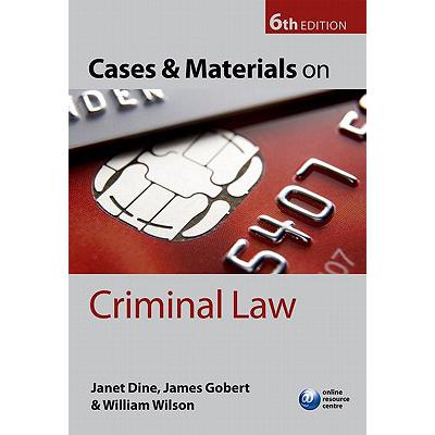 预订 Cases and Materials on Criminal Law