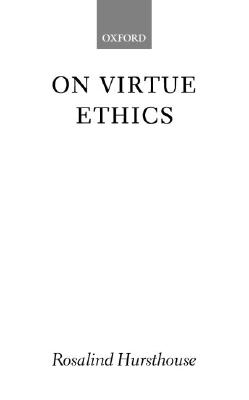 预订 On Virtue Ethics