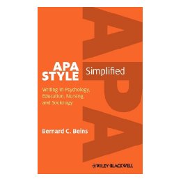 Apa Style Simplified: Writing In