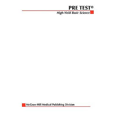 预订 Pretest High-Yield Basic Science