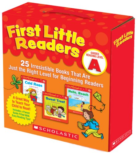 First Little Readers Level A (With CD) 启蒙读物套装(指导型阅读等级A)，附CD 英文原版套装25册 进口儿童绘本